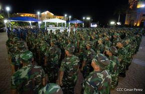 Toma de posesión del cargo de Comandante en Jefe del Ejército de Nicaragua