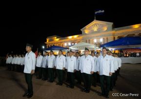 Toma de posesión del cargo de Comandante en Jefe del Ejército de Nicaragua