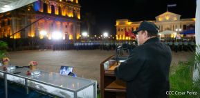 Toma de posesión del cargo de Comandante en Jefe del Ejército de Nicaragua