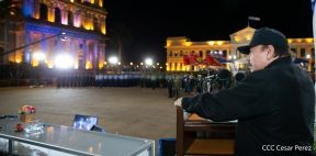 Toma de posesión del cargo de Comandante en Jefe del Ejército de Nicaragua