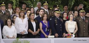 Toma de posesión del cargo de Comandante en Jefe del Ejército de Nicaragua