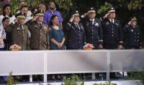 Toma de posesión del cargo de Comandante en Jefe del Ejército de Nicaragua