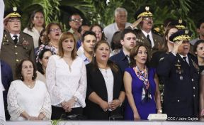 Toma de posesión del cargo de Comandante en Jefe del Ejército de Nicaragua