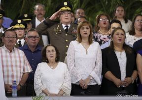Toma de posesión del cargo de Comandante en Jefe del Ejército de Nicaragua