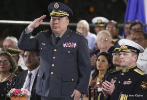 Toma de posesión del cargo de Comandante en Jefe del Ejército de Nicaragua