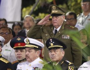 Toma de posesión del cargo de Comandante en Jefe del Ejército de Nicaragua