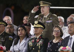 Toma de posesión del cargo de Comandante en Jefe del Ejército de Nicaragua