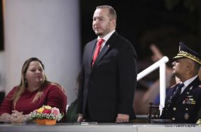 Toma de posesión del cargo de Comandante en Jefe del Ejército de Nicaragua