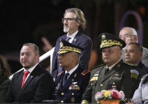 Toma de posesión del cargo de Comandante en Jefe del Ejército de Nicaragua