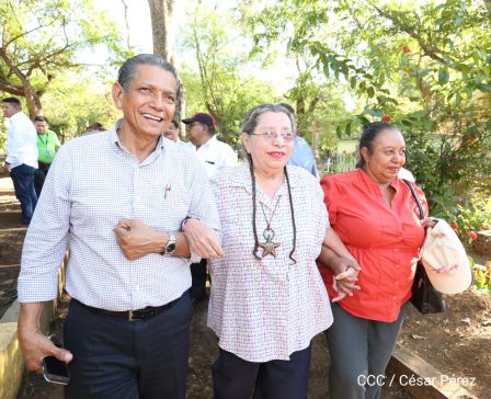 Homenaje a Héroes y Mártires de la gesta de Los Sabogales en Monimbó