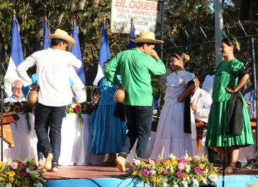 Homenaje a Héroes y Mártires de la gesta de Los Sabogales en Monimbó