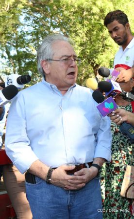 Homenaje a Héroes y Mártires de la gesta de Los Sabogales en Monimbó