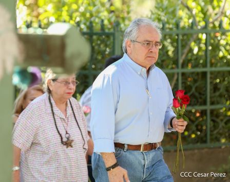 Homenaje a Héroes y Mártires de la gesta de Los Sabogales en Monimbó