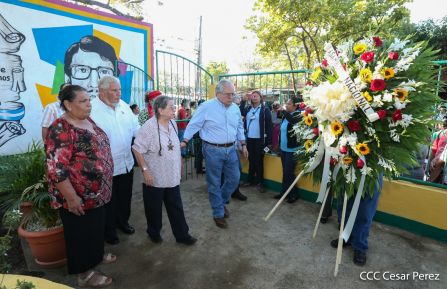 Homenaje a Héroes y Mártires de la gesta de Los Sabogales en Monimbó