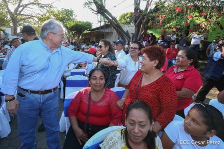 Homenaje a Héroes y Mártires de la gesta de Los Sabogales en Monimbó