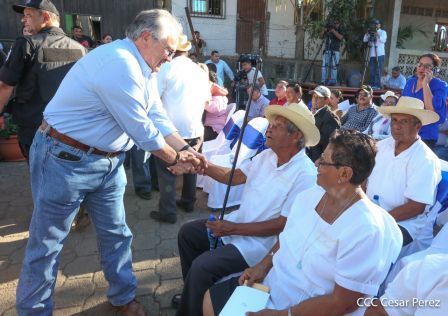 Homenaje a Héroes y Mártires de la gesta de Los Sabogales en Monimbó