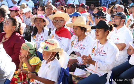 Homenaje a Héroes y Mártires de la gesta de Los Sabogales en Monimbó