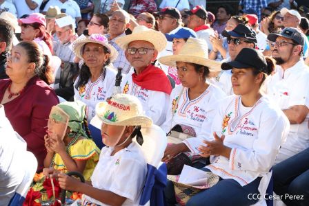 Homenaje a Héroes y Mártires de la gesta de Los Sabogales en Monimbó