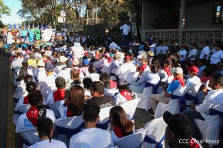 Homenaje a Héroes y Mártires de la gesta de Los Sabogales en Monimbó
