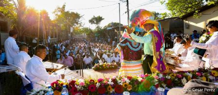 Homenaje a Héroes y Mártires de la gesta de Los Sabogales en Monimbó