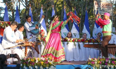 Homenaje a Héroes y Mártires de la gesta de Los Sabogales en Monimbó