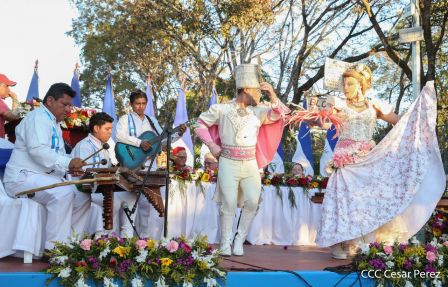 Homenaje a Héroes y Mártires de la gesta de Los Sabogales en Monimbó