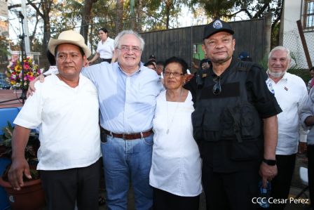 Homenaje a Héroes y Mártires de la gesta de Los Sabogales en Monimbó