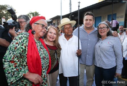 Homenaje a Héroes y Mártires de la gesta de Los Sabogales en Monimbó