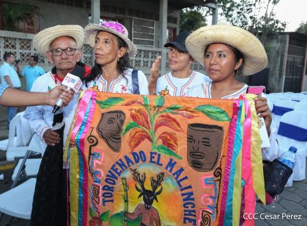 Homenaje a Héroes y Mártires de la gesta de Los Sabogales en Monimbó