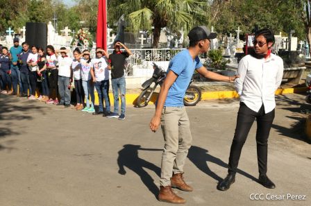 Desborde de Amor en  homenaje a los héroes y mártires de Los Sabogales