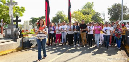 Desborde de Amor en  homenaje a los héroes y mártires de Los Sabogales