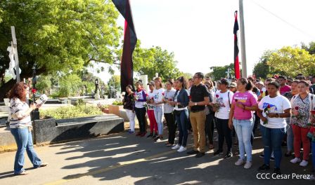 Desborde de Amor en  homenaje a los héroes y mártires de Los Sabogales