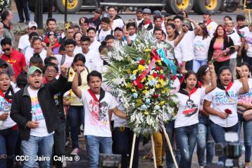 Desborde de Amor en  homenaje a los héroes y mártires de Los Sabogales