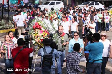 Desborde de Amor en  homenaje a los héroes y mártires de Los Sabogales