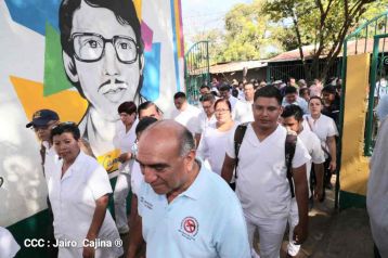 Desborde de Amor en  homenaje a los héroes y mártires de Los Sabogales