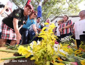Desborde de Amor en  homenaje a los héroes y mártires de Los Sabogales