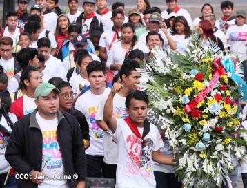 Desborde de Amor en  homenaje a los héroes y mártires de Los Sabogales