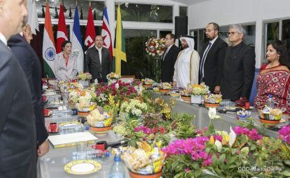  Cinco nuevos embajadores concurrentes presentan cartas credenciales