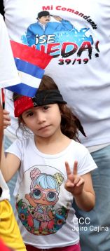 Caminata “En Nicaragua Valiente y Victoriosa seguimos venciendo”