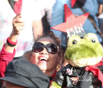 Caminata “En Nicaragua Valiente y Victoriosa seguimos venciendo”