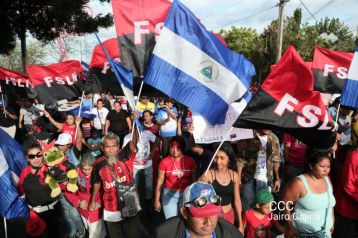 Caminata “En Nicaragua Valiente y Victoriosa seguimos venciendo”