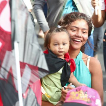 Caminata “En Nicaragua Valiente y Victoriosa seguimos venciendo”