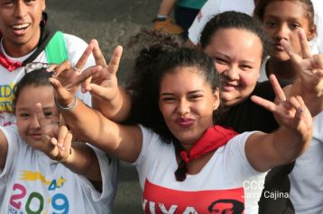 Caminata “En Nicaragua Valiente y Victoriosa seguimos venciendo”