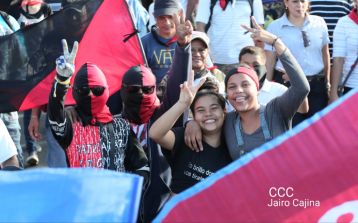 Caminata “En Nicaragua Valiente y Victoriosa seguimos venciendo”