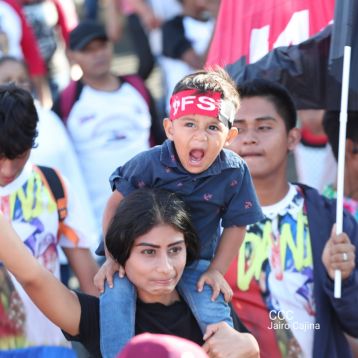 Caminata “En Nicaragua Valiente y Victoriosa seguimos venciendo”