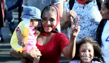 Caminata “En Nicaragua Valiente y Victoriosa seguimos venciendo”
