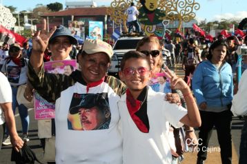 Caminata “En Nicaragua Valiente y Victoriosa seguimos venciendo”