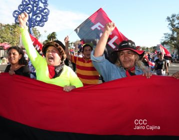 Caminata “En Nicaragua Valiente y Victoriosa seguimos venciendo”