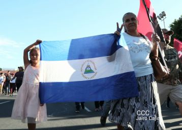 Caminata “En Nicaragua Valiente y Victoriosa seguimos venciendo”