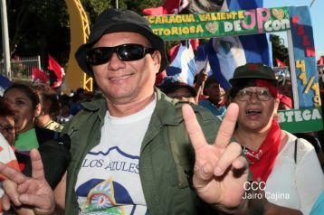 Caminata “En Nicaragua Valiente y Victoriosa seguimos venciendo”